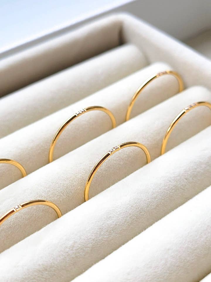 Trio Stack Rings for wholesale by My Darling Violet