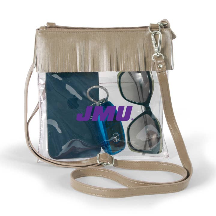 Desden – Großhandel Umhängetasche - Damen – James Madison Clear Umhängetasche mit Fransen von Desden0
