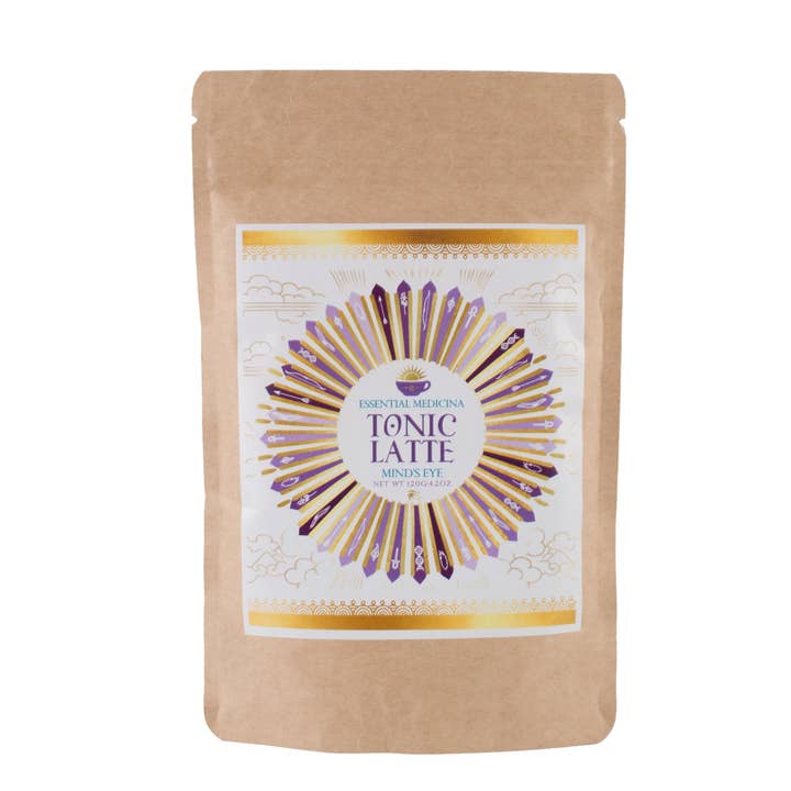 Mélange de latte tonique Mind's Eye 120 g/4,2 oz (~ 48 portions) pour la vente par Essential Medicina