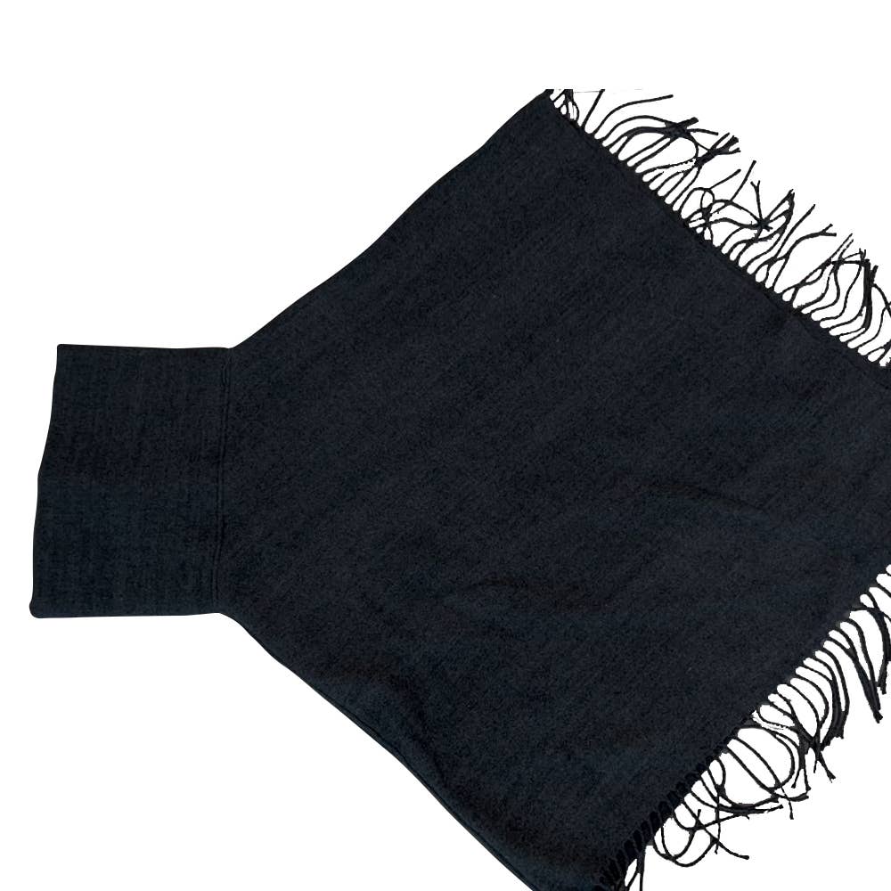 LOT83 – wholesale Poncho – Women's – Poncho Mila Black3