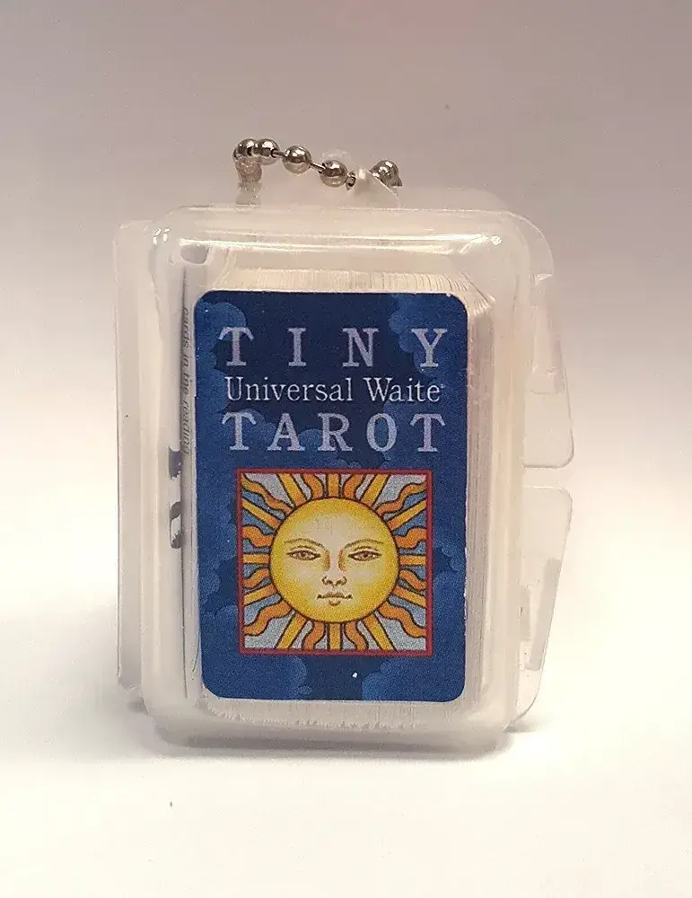 U.S. Games Systems Inc. – Cartas de tarô por atacado – Chaveiro Tarô Tiny Universal Waite1