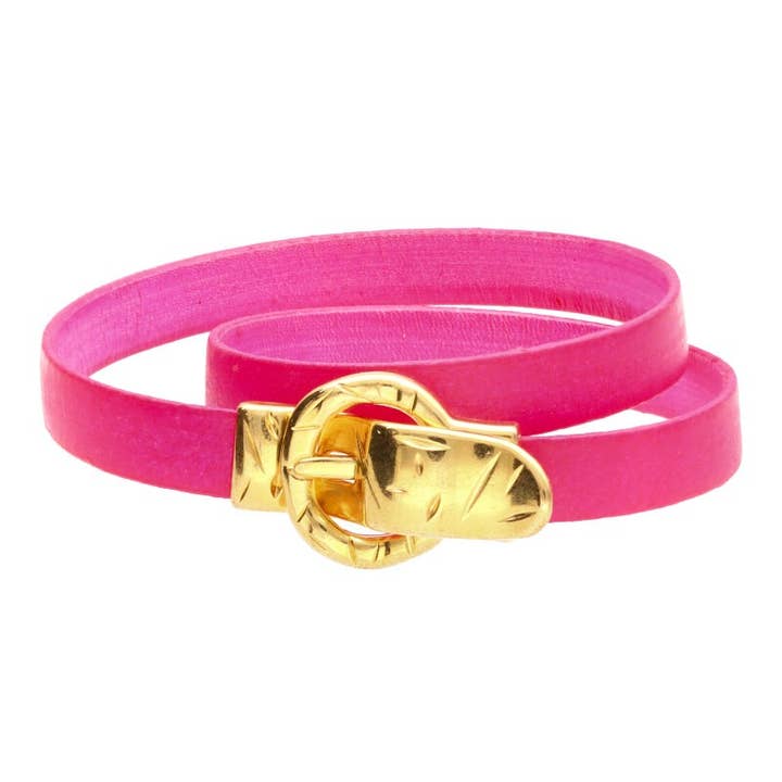 Spænde Læder Armbånd for engroshandel hos Las Joyas de Amanda