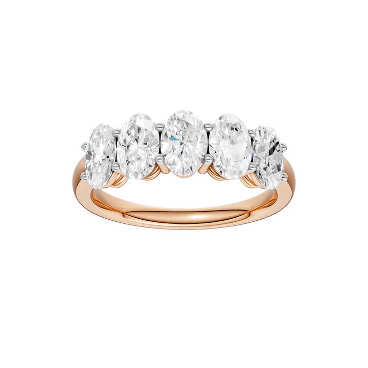 2,00 ct oval certificeret laboratoriediamantring for engroshandel hos White Rock