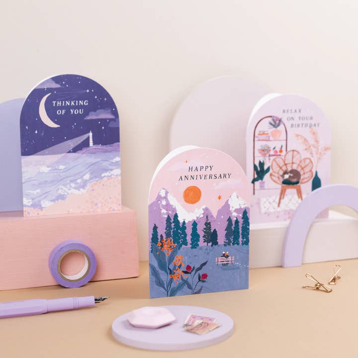 Sister Paper Co. - Vente Carte « Je pense à toi » - Carte phare Je pense à toi | Carte Je pense à toi2