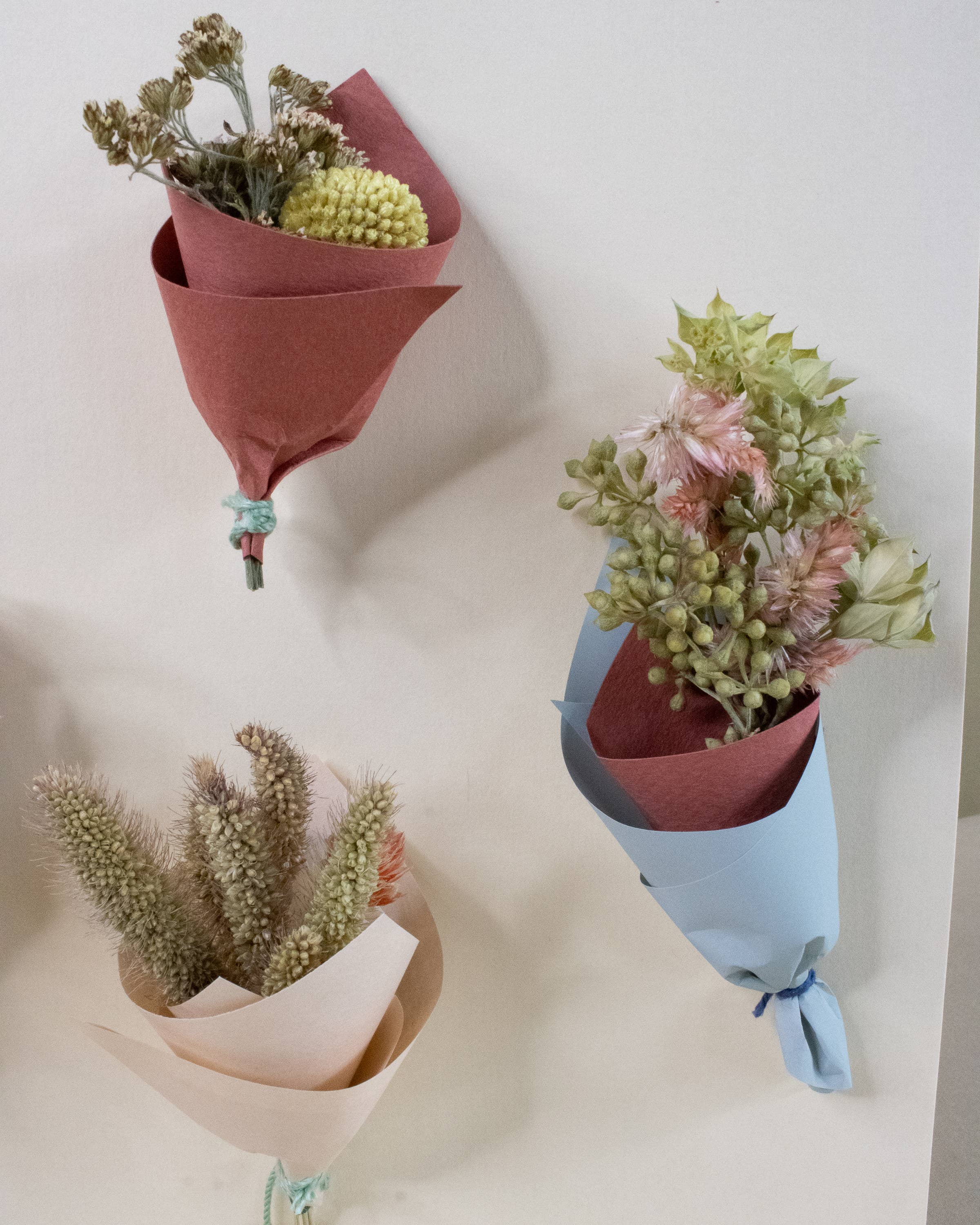 Fernseed - Wholesale Dried/Pressed Flowers - Mini Dried Bouquet Magnet1