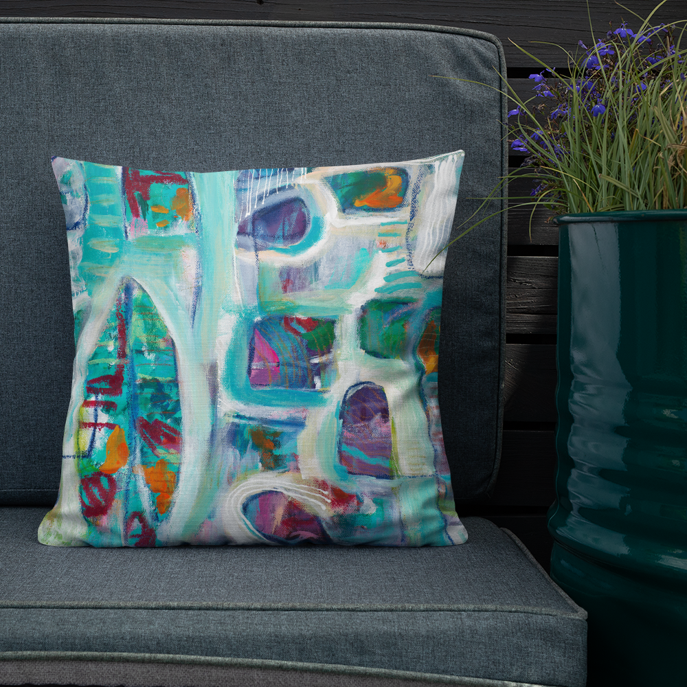 Sheri Biritz Studio - Wholesale Throw/Decorative Pillow - Coracle | Premium Pillow3