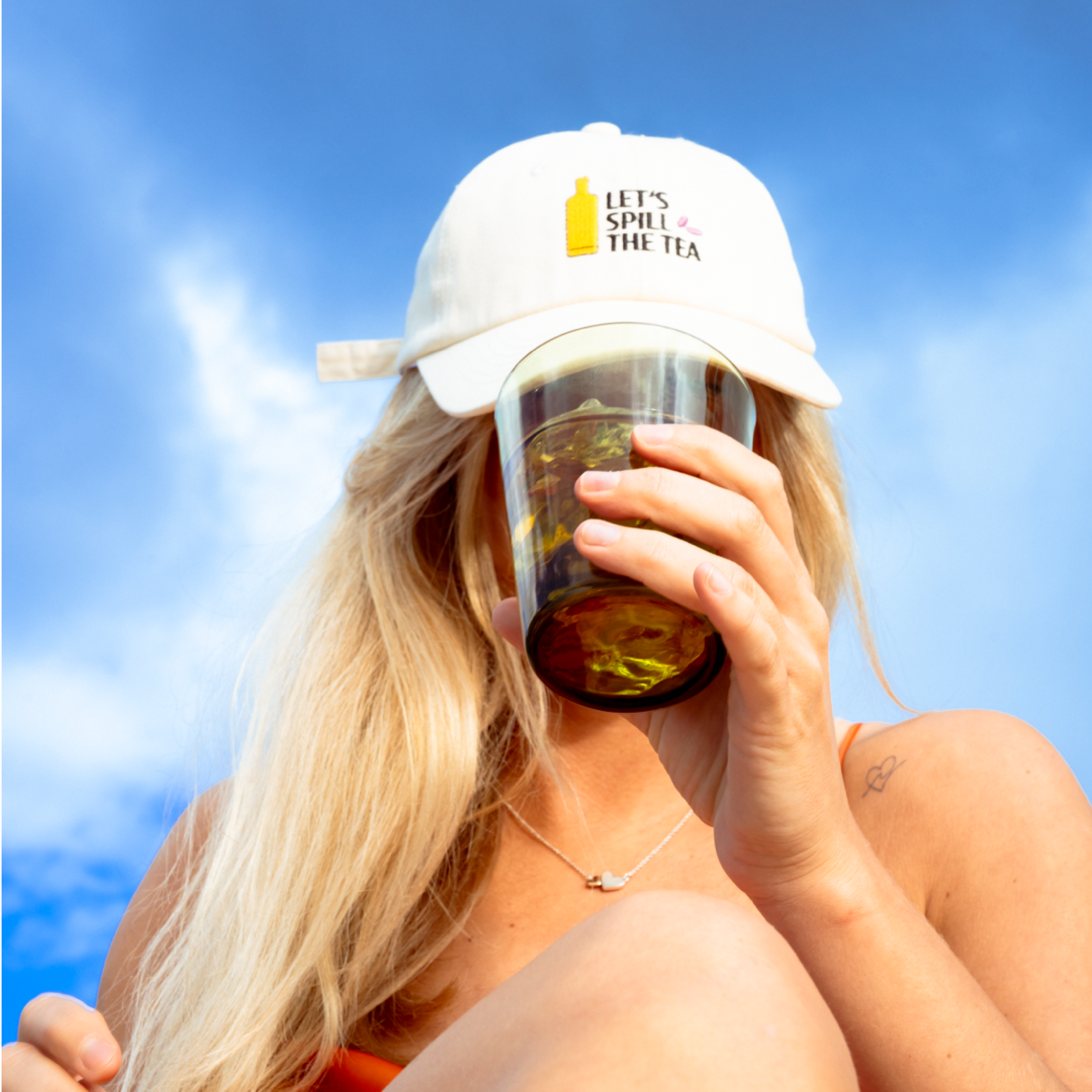 NOVELTEA - Wholesale Baseball Cap - Unisex - Let's Spill The Tea Cap2