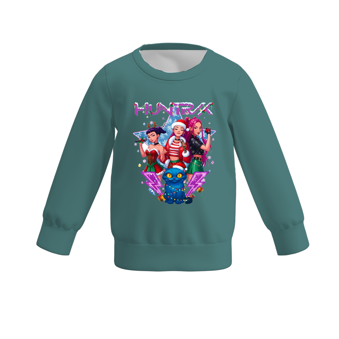 Auraquise - Wholesale Sweatshirt - Kids - 2025 Fall Kpop Demon Hunter Print Hot Seller Sweatshirts1