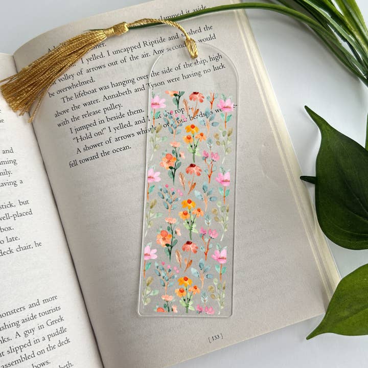 Oily Graphic Creations - Wholesale Sticker - Flowers -UV DTF Bookmark Decal