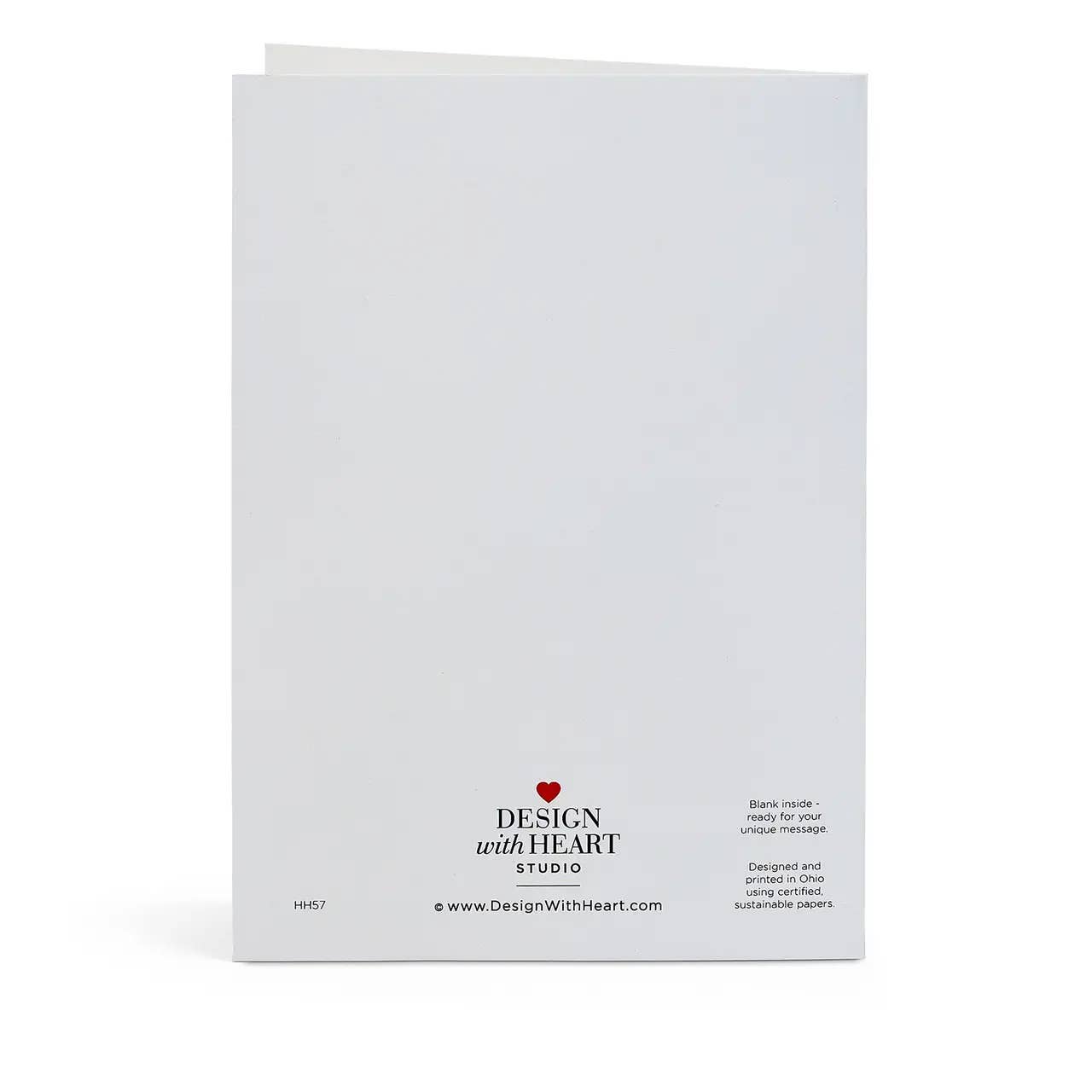 Design With Heart – Großhandel Liebeskarte – "Du bedeutest mir die Welt" Grußkarte1