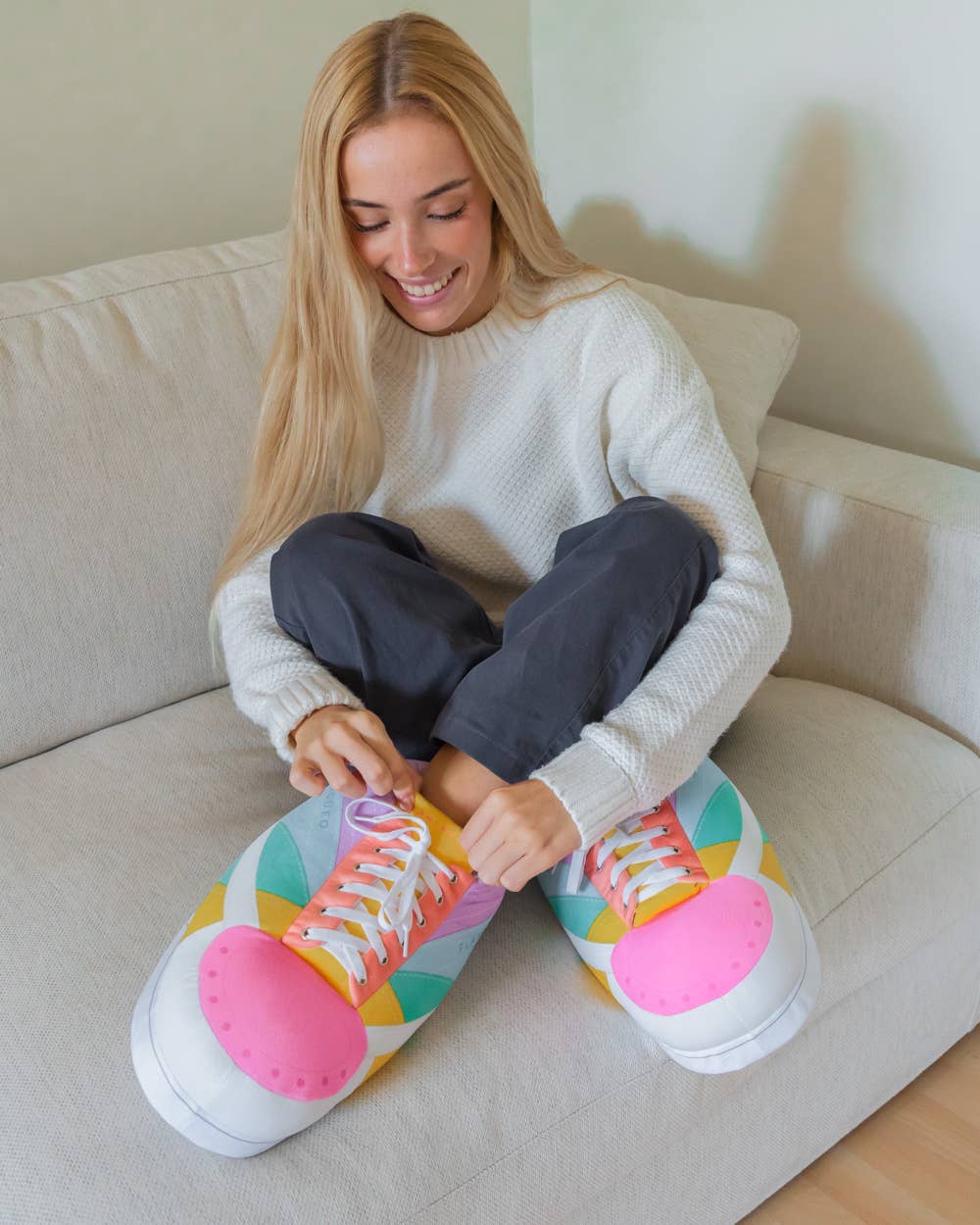 Flamingueo – Großhandel Slip-on-Sneaker – Damen – JIMMIS bunte Unisex-Hausschuhe9