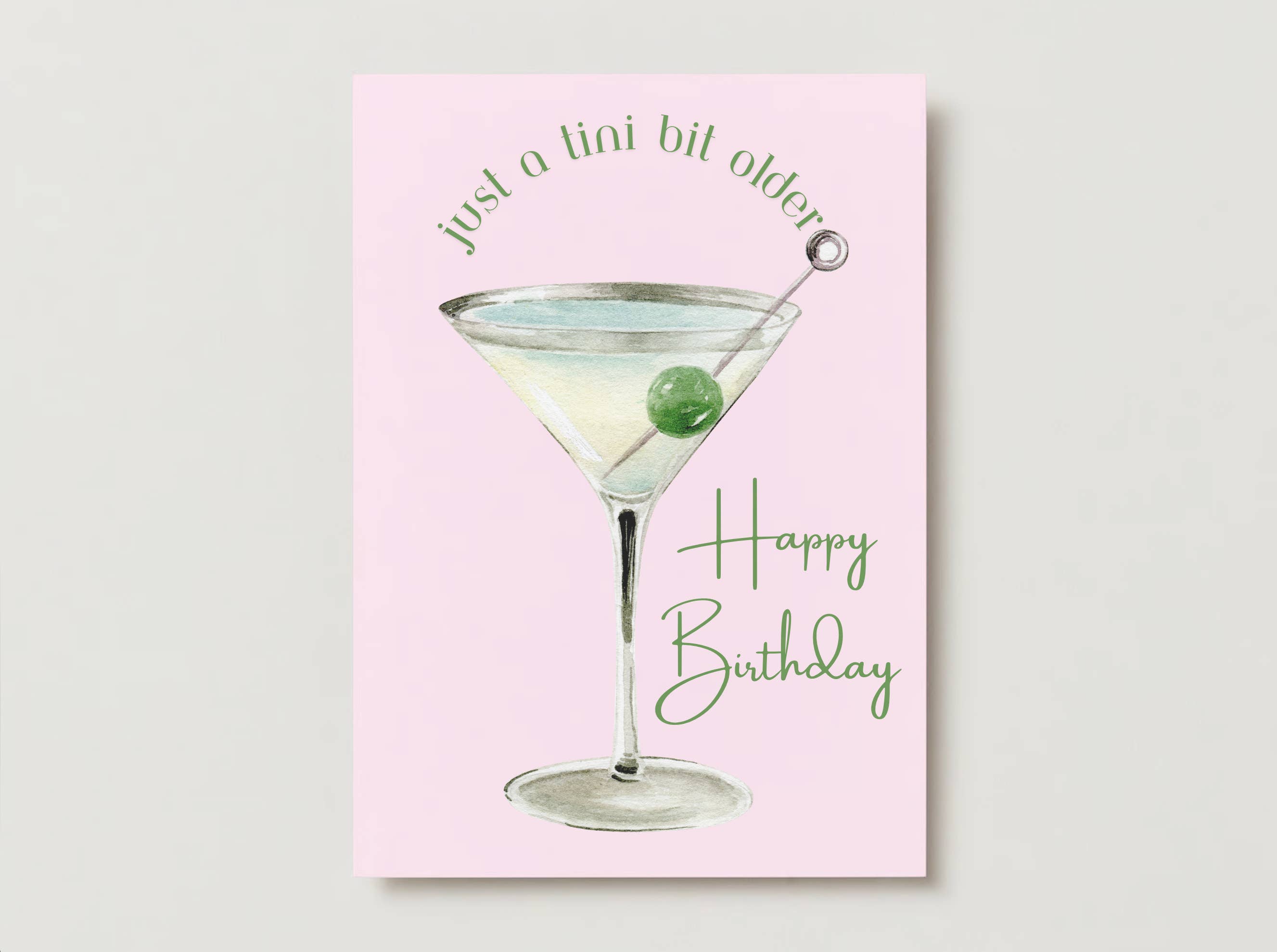 JOSIL Paperie & Gift - Wholesale Birthday Card - Tini Bit Older Birthday Card2