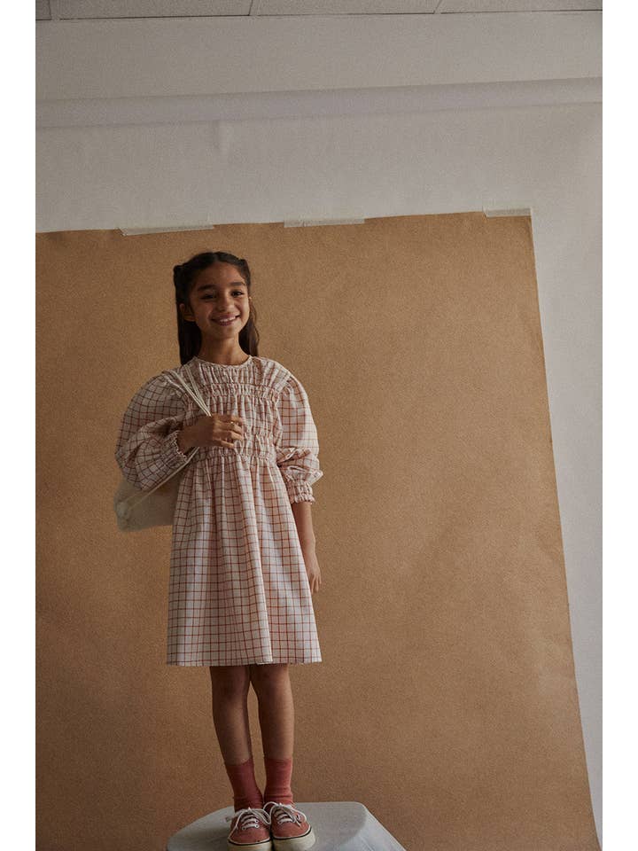 Jellymade - Wholesale Dress - Kids - Harper Dress Checks2