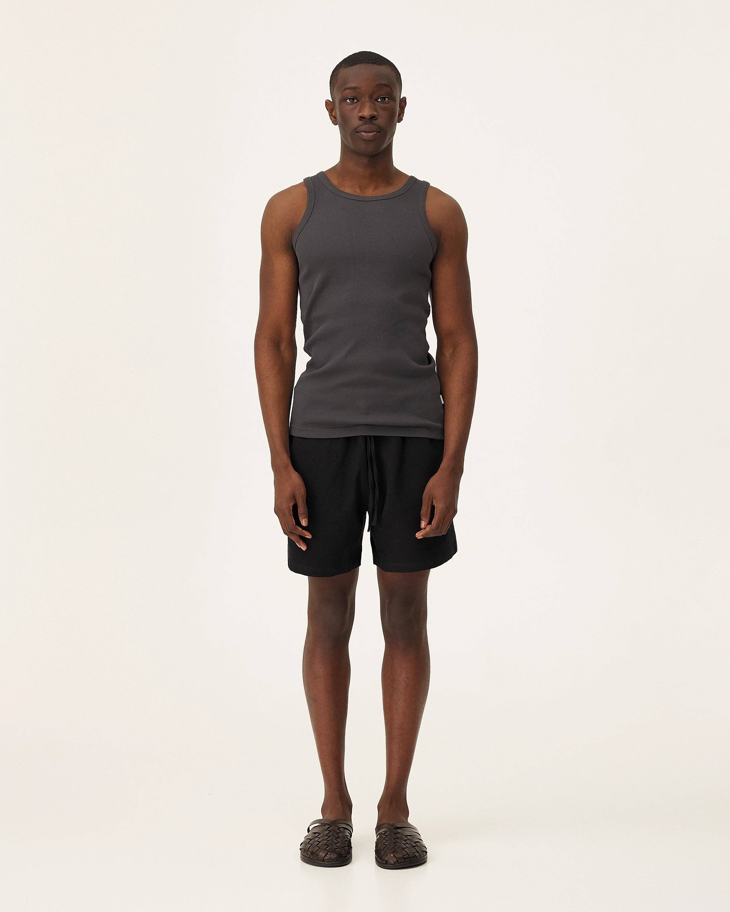 NOYOCO – caveada - Homem por atacado – Camisola Leo Antracite1