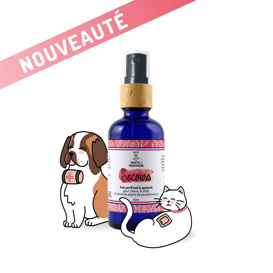 Truffe & Moustache - Wholesale Pet Grooming Aid - Dog - Purifying and anti-itch treatment, "Relief"
