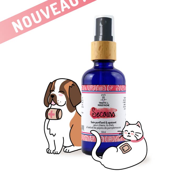 Truffe & Moustache - Wholesale Pet Grooming Aid - Dog - Purifying and anti-itch treatment, "Relief"0