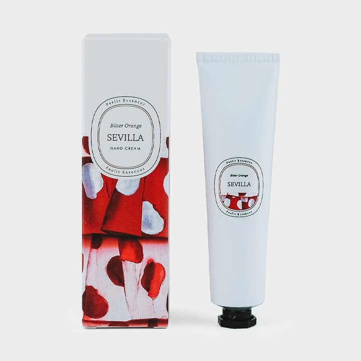 Natuurlijke handcrème. Bittere sinaasappel. Sevilla collectie voor wholesale door FEELIT-ESSENCES