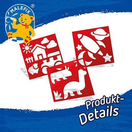 PUSTEFIX - Wholesale Chalk - MALEFIX Stencil Set Adventure2