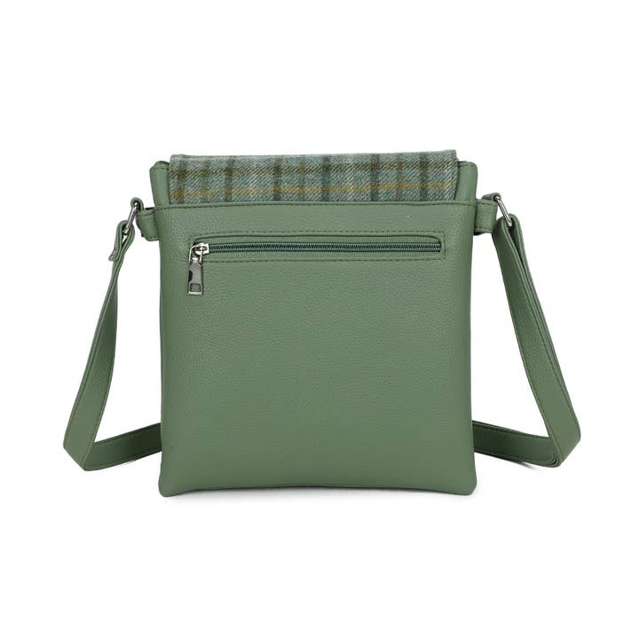 Strathurie - Wholesale Crossbody bag – Women's - Harris Tweed Fuchsia Crossbody Messenger Bag 71145