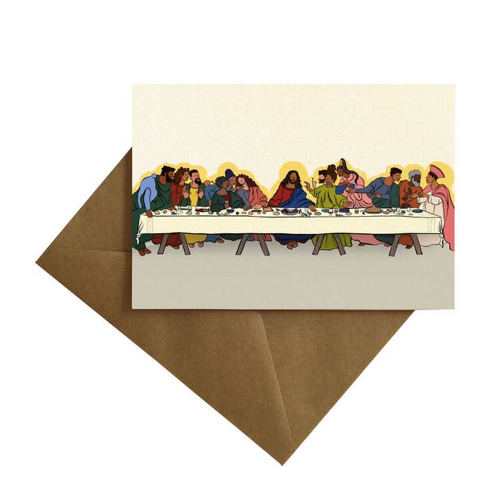 The Last Supper Card for wholesale by By Ms James