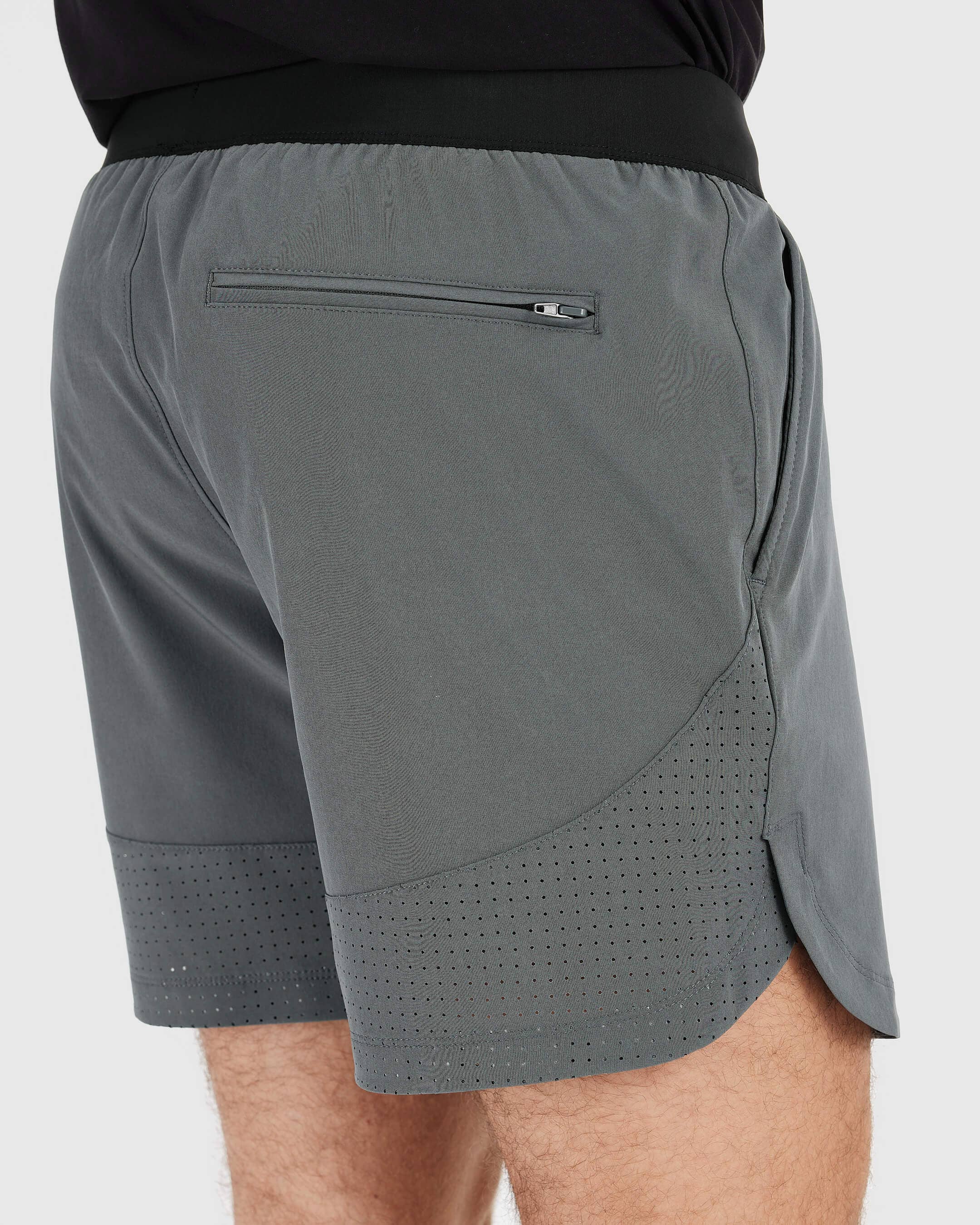 True Classic - Wholesale Athletic Shorts - Men's - 7" Carbon Active Training Shorts3