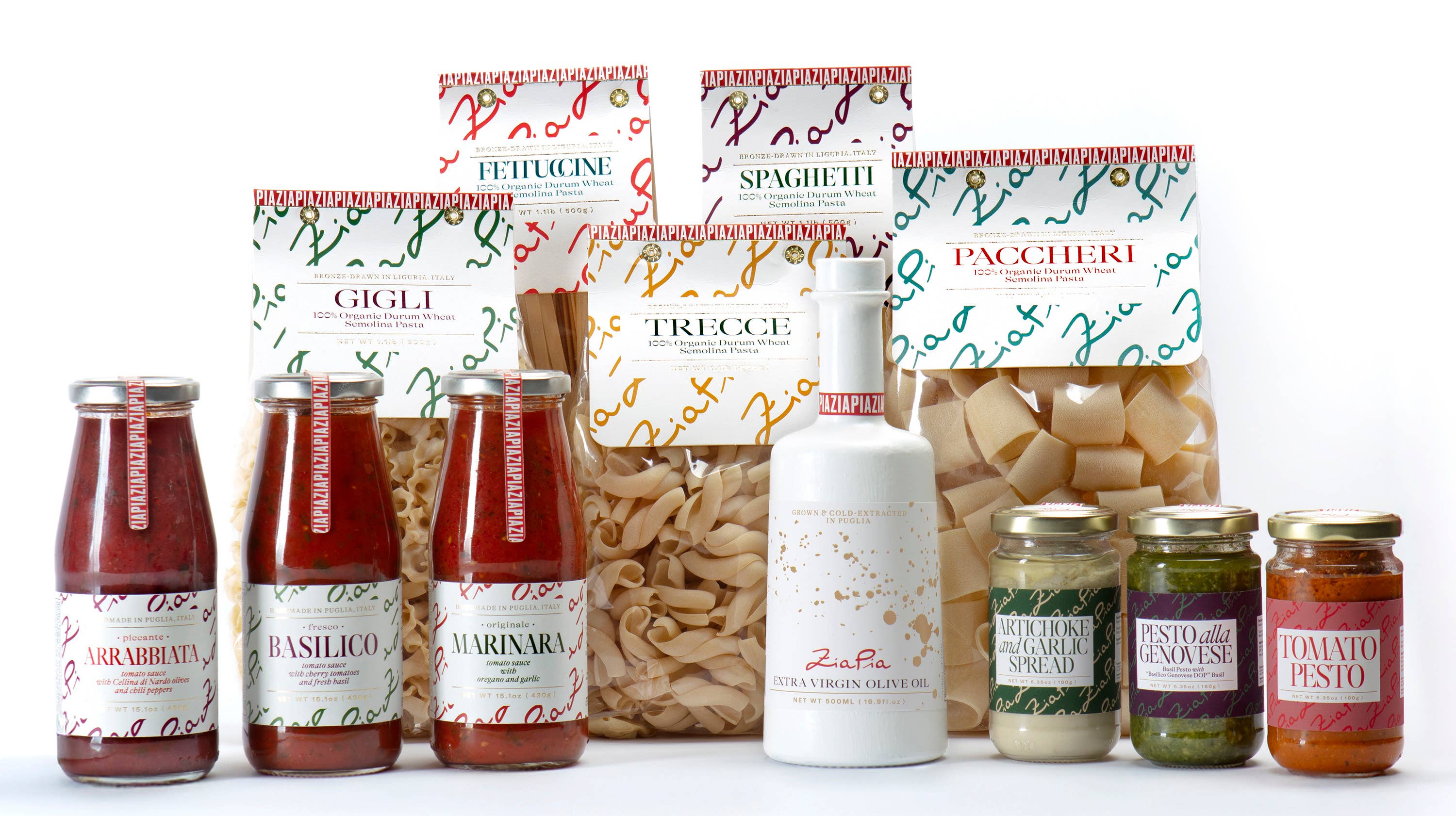 Zia Pia - Wholesale Pasta - Organic Fettuccine by Zia Pia1