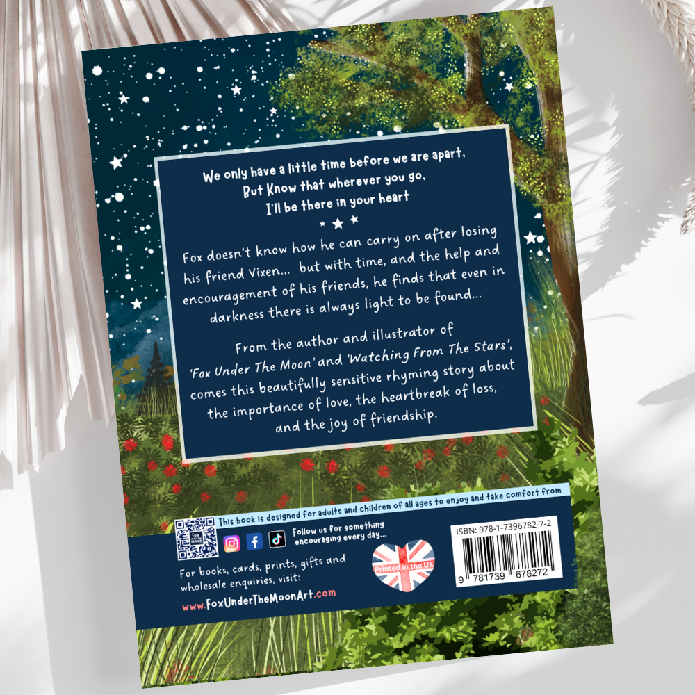 Fox Under The Moon – wholesale Pre-school book (3–5) – 'The Longest Night' Paperback Book + bookmark1