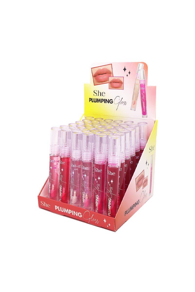 PINEAPPLE Beauty – wholesale Läppglans – Makeup She PG850 Plumping Gloss - 36st1