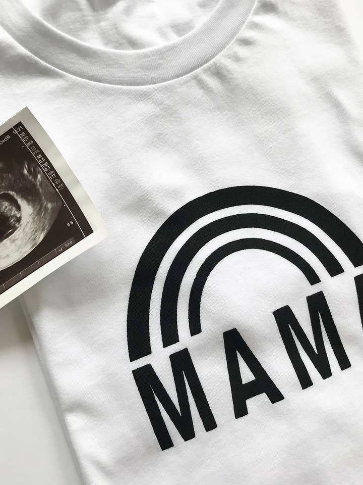 Rainbow Mama Tee / Womens T-Shirt / Short Sleeve Graphic Shirt for wholesale by Jax & Torr