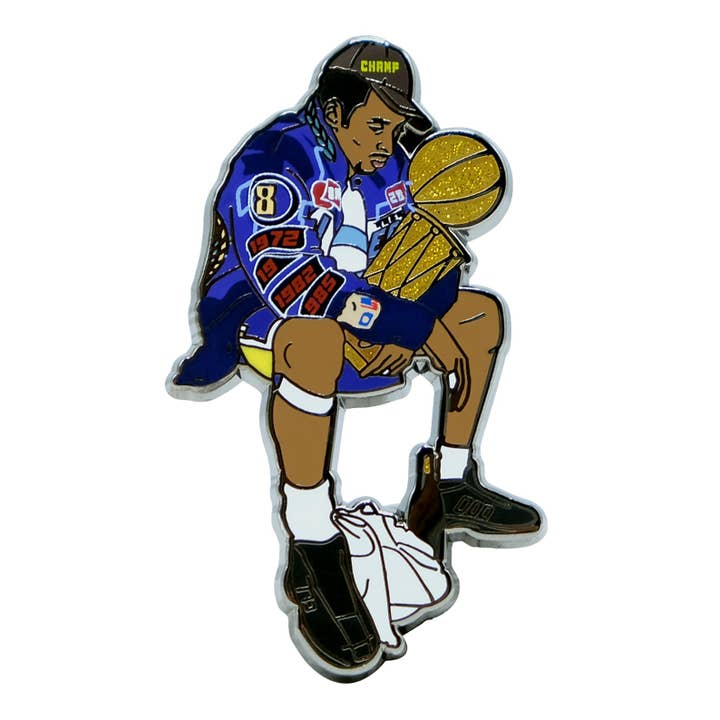 Pin de solapa Kobe campeón para venta al por mayor de Kingpinz