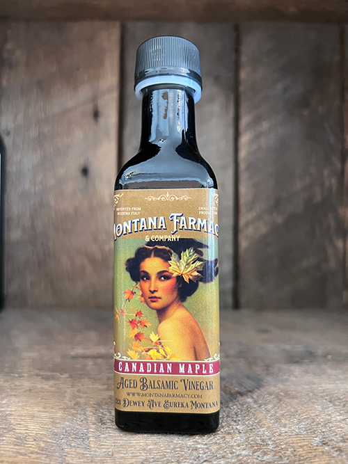 Montana Farmacy - Wholesale Vinegar - Canadian Maple Aged Balsamic Vinegar Art Nouveau 100ml2