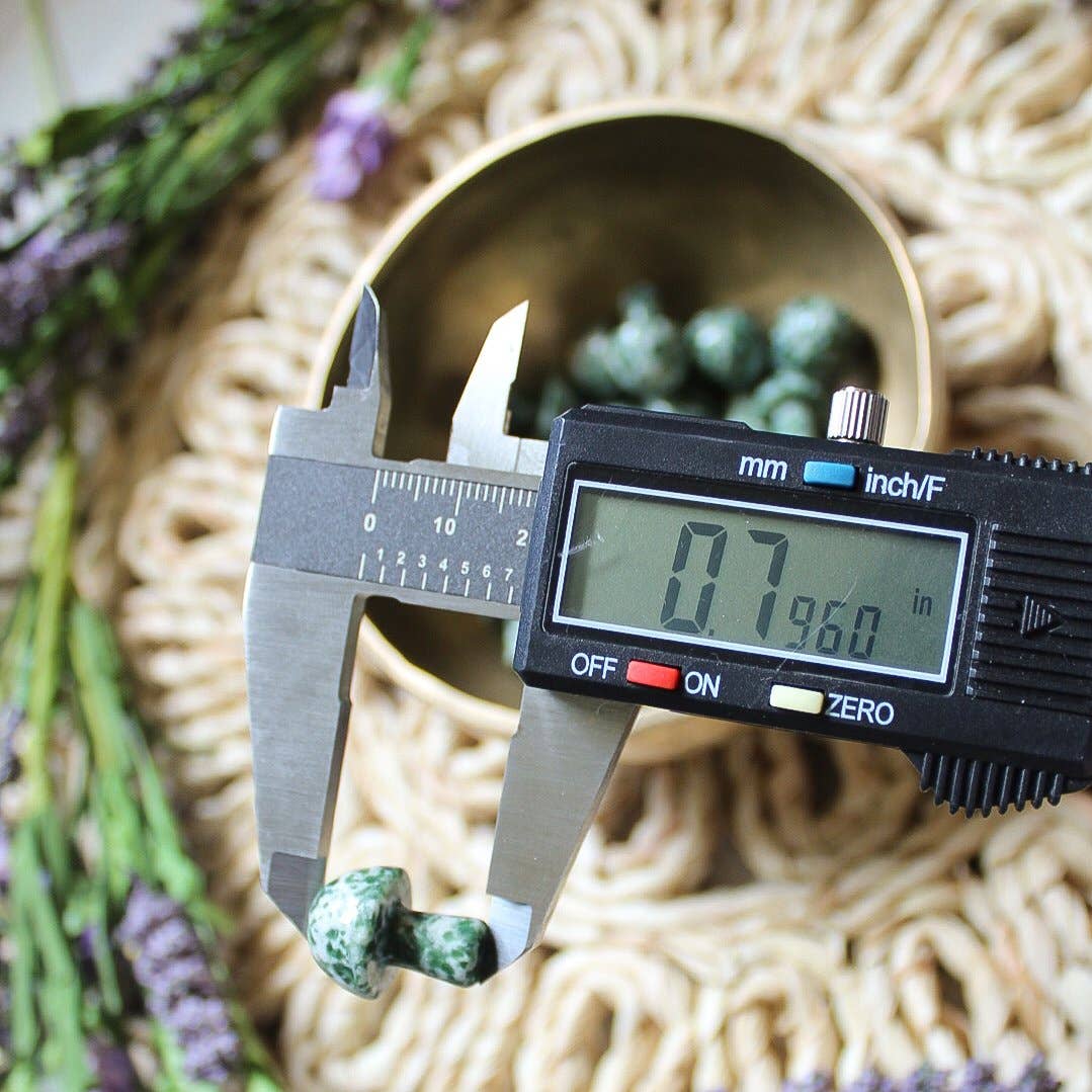 Pebble House - Wholesale Spiritual Stone/Crystal - Tree Agate Mini Mushroom (Crystals & Stones)3