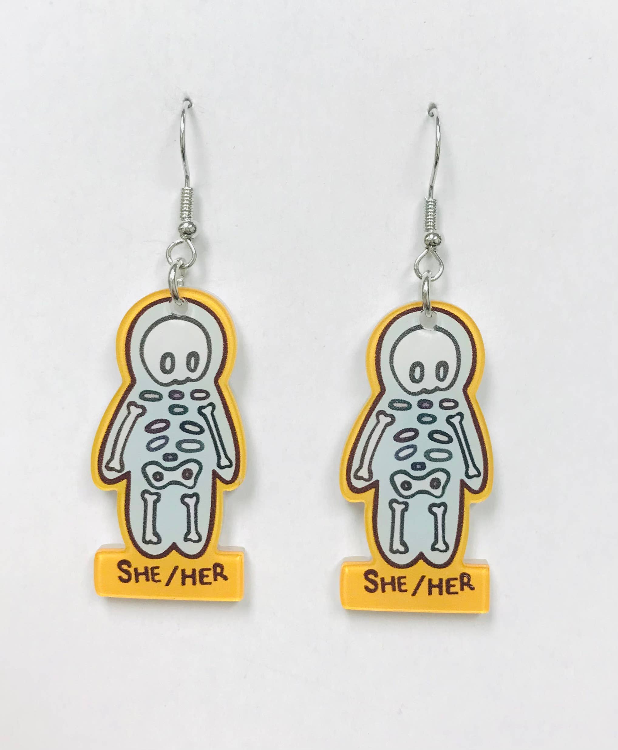 SimpleNGreat - Wholesale Dangle Earrings - Acrylic Hen Wearing Boots Earrings4