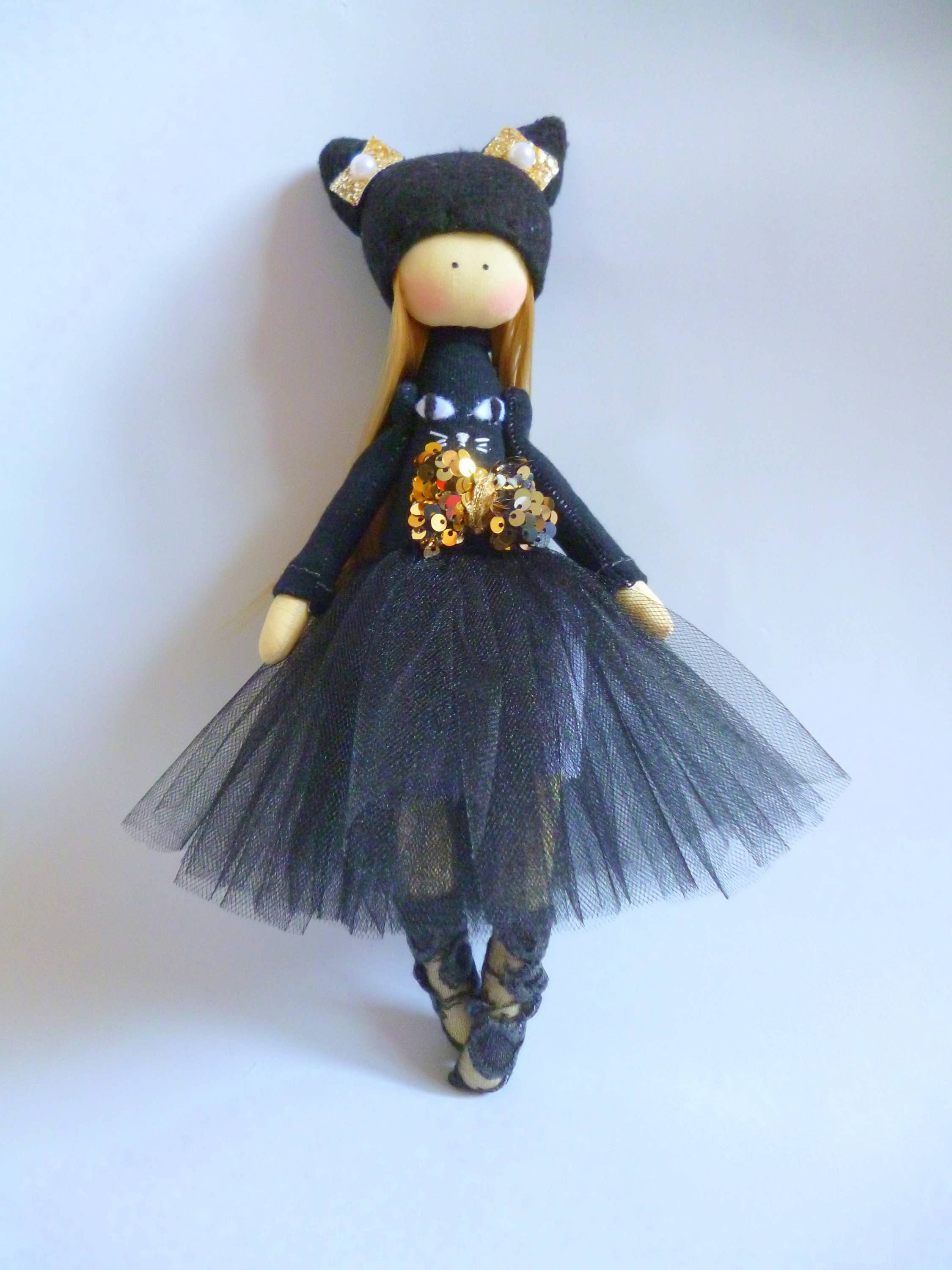 ChernikovaNataliya - Venta al por mayor Muñeca - Niños - Muñeca creativa de tela con falda voluminosa, regalo perfecto3