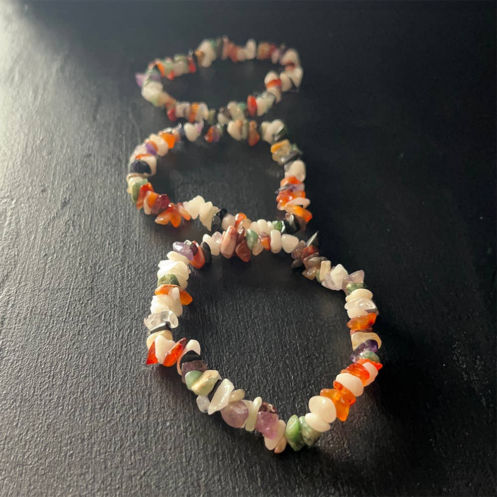 VIE - Wholesale Armband met kralen - Rekbare armband van edelsteenkorrels54