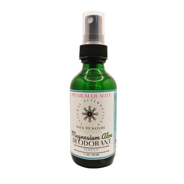 Back2Nature Herbals – Desodorizante - Unissexo por atacado – Sprays Desodorizantes de Magnésio All Natural9