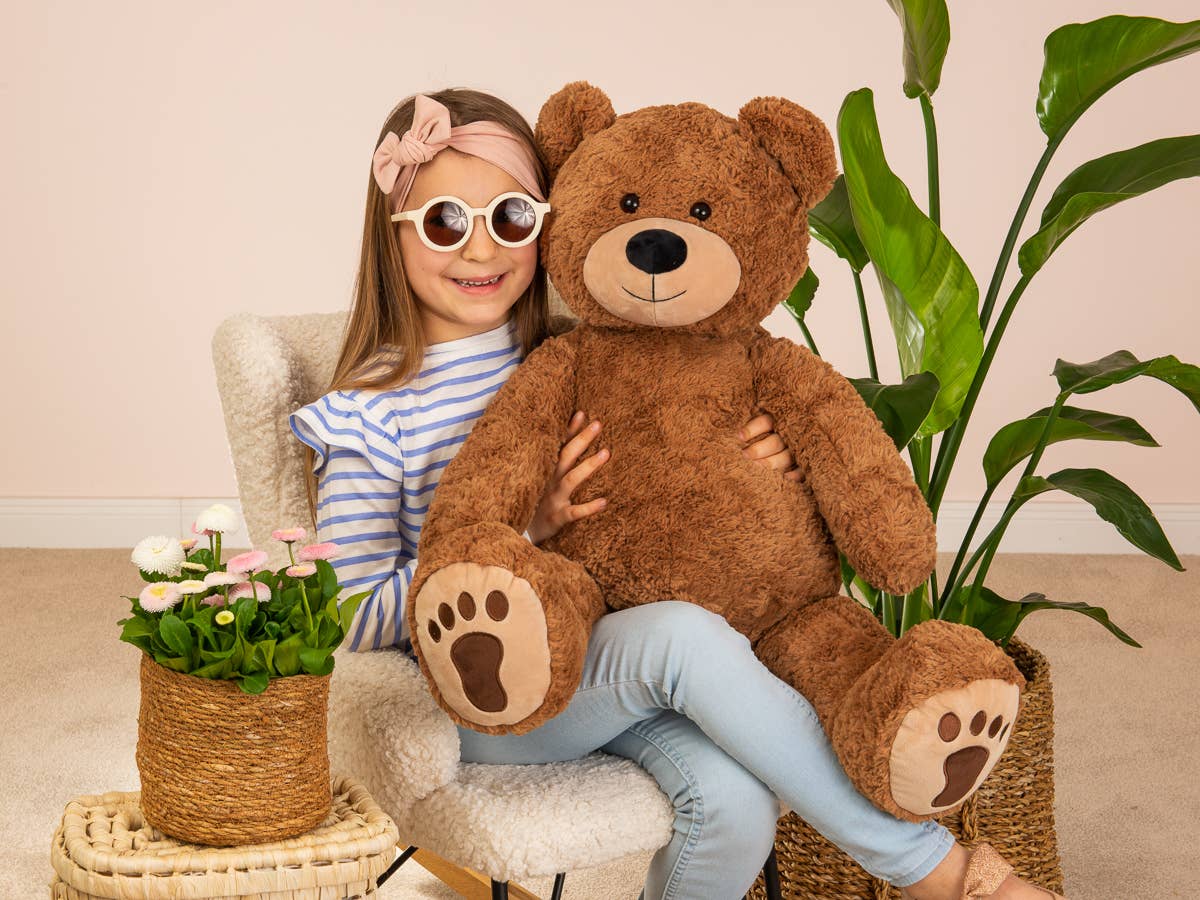Teddy Hermann - Wholesale Stuffed/Plush Toy - Kids & Baby - Brown teddy bear with paws 75 cm1
