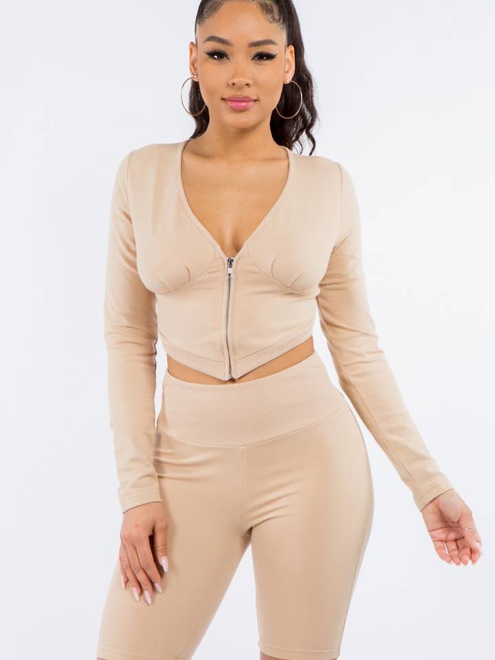 Ensemble de sport en molleton pour femmes 054-062SETS pour la vente par LABIJOU