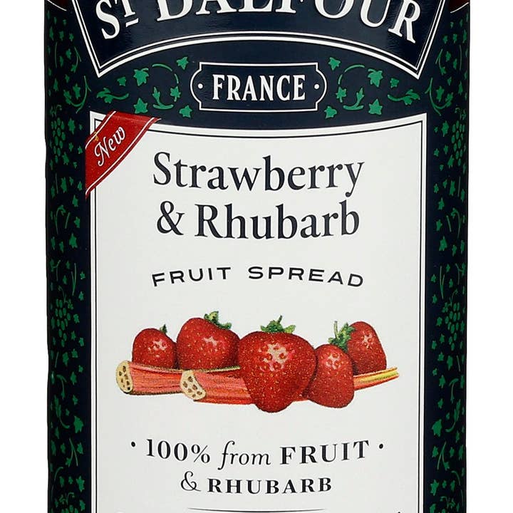 Everyday Supply Co - Wholesale Jam/Jelly - ST DALFOUR CONSERVE STRWBRY RHUBARB - Case of 60