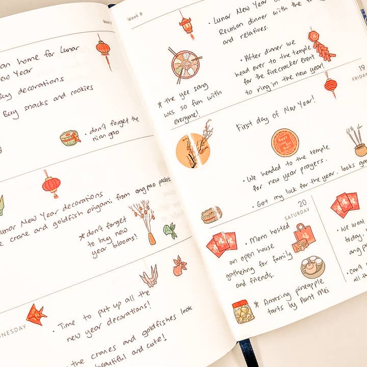 Zhi Wen Design - Wholesale Sticker - Lunar New Year Sticker Sheet3