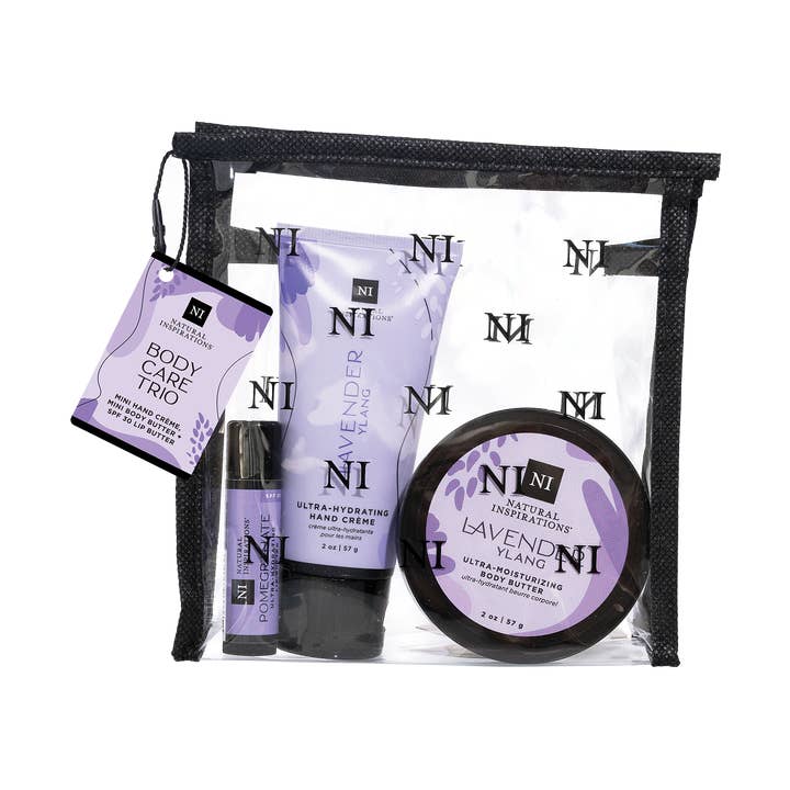 Natural Inspirations - Wholesale Bath & Body Set - Lavender Ylang Gift Set0