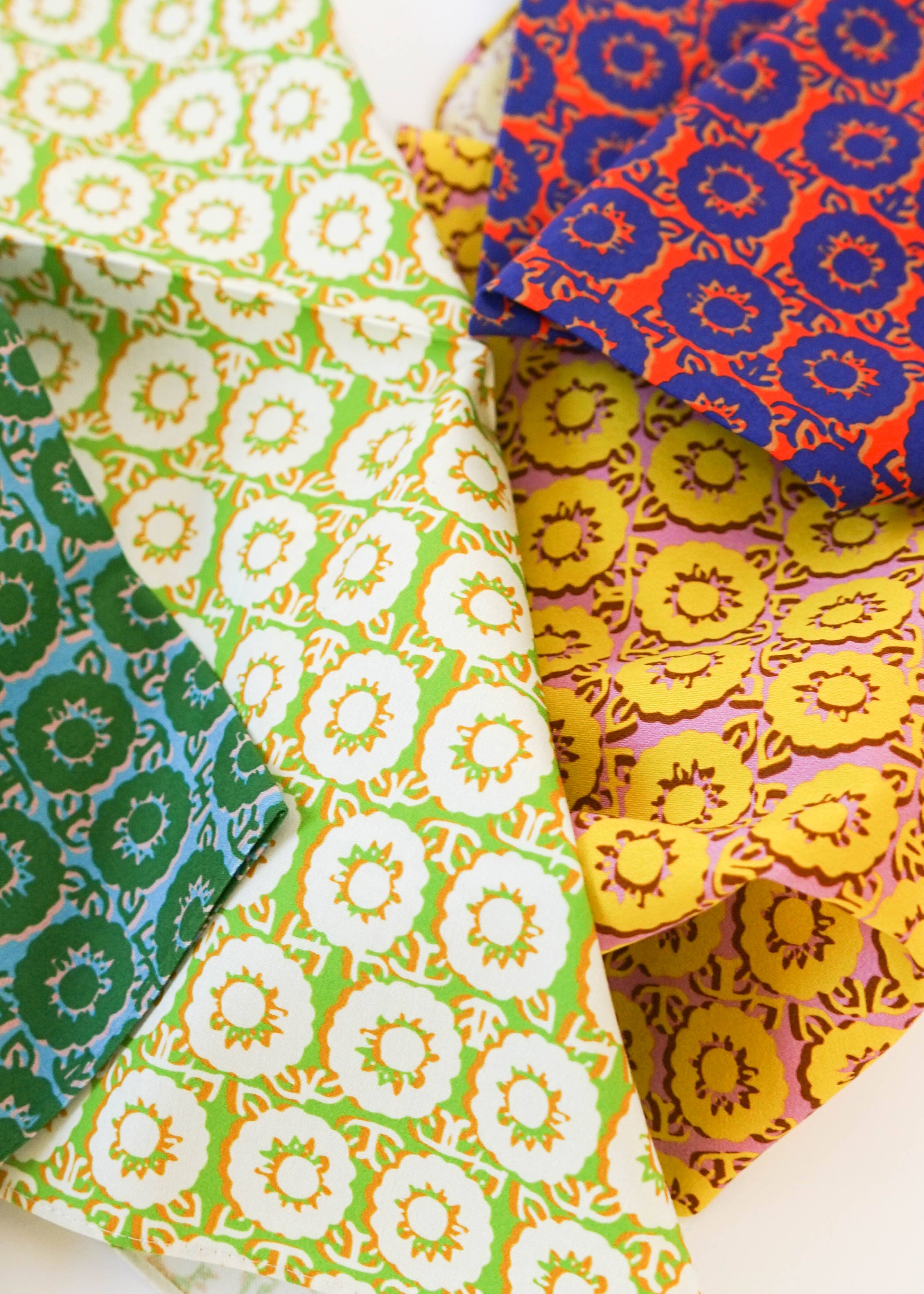 STATE The Label – wholesale Dinner & cloth napkin – PRIMARY GARDEN NAPKIN SET4