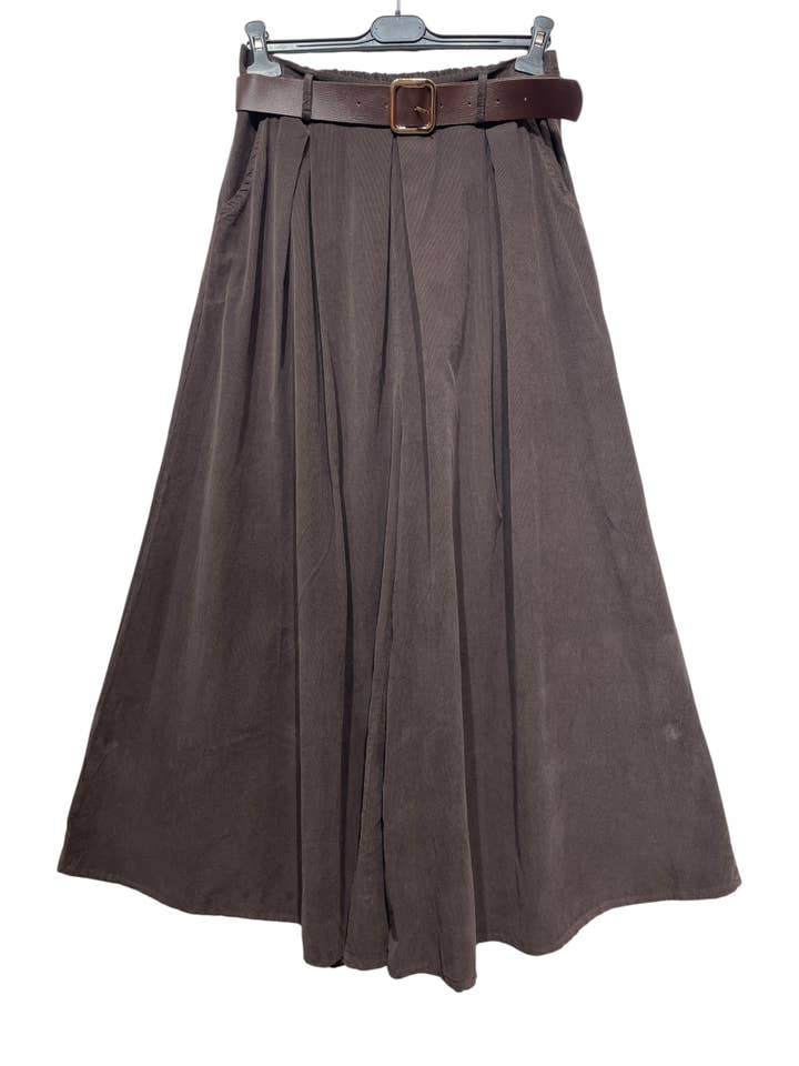 LINEN & COTTON HOUSE - Wholesale Pants – Women's - 22503 TROUSERS WITH VELVET BELT, COTTON3