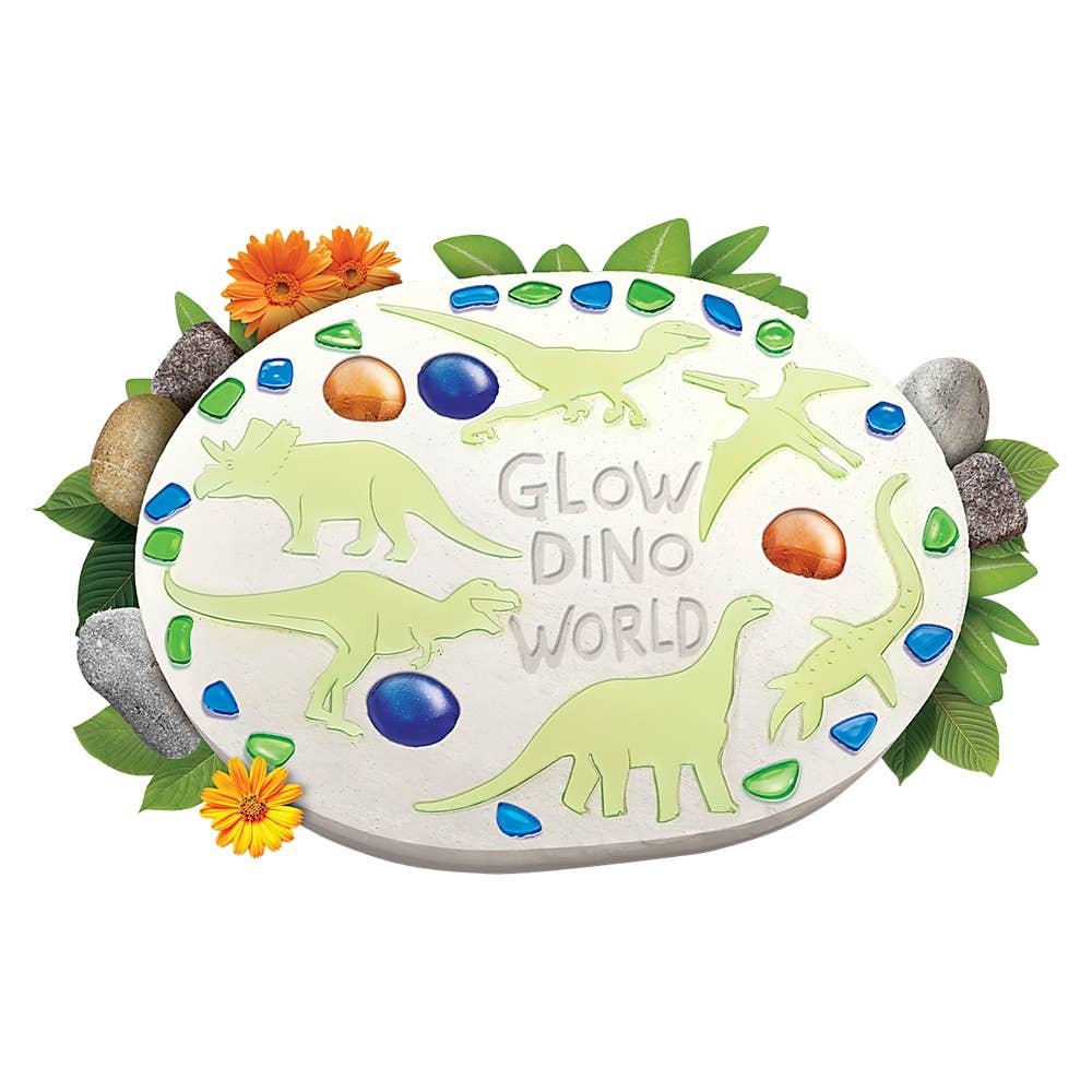La Luna Bella - Toys - Wholesale Classic Toy - Kids - Make Your Garden Stepping Stone Glow Dinosaur- LLB Toys1