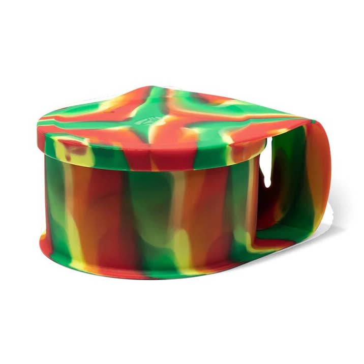 30 oz Go Go Connected Silicone Lid Bowl - Hibiscus for wholesale by Silipint