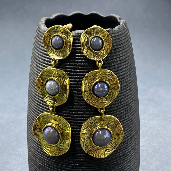 Vintage Earrings - MIO65404 for wholesale by Mio Queena