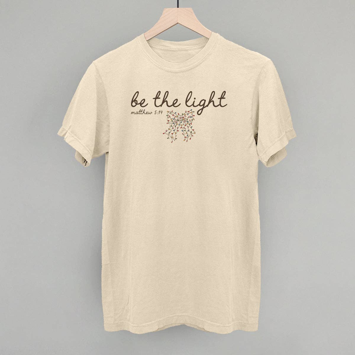 Ivy + Cloth - Wholesale Screen Printed T-Shirt - Women's - Be The Light Bow2