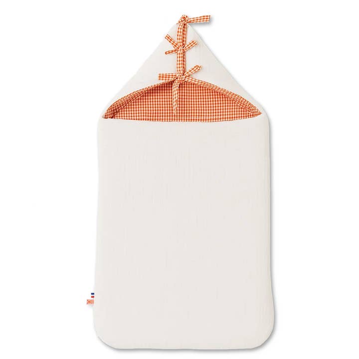 Organic Cotton Bunting Bag - White for wholesale by PAPATE