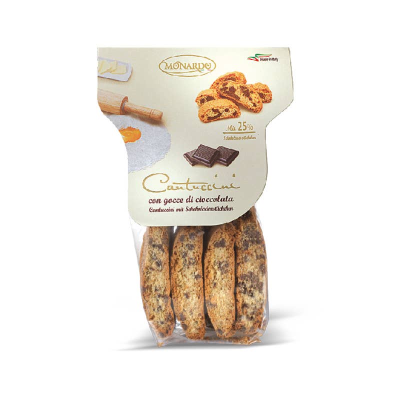Calabria da Gustare - Wholesale Cookie - Cantucci 25% almond with chocolate chips gr 2200