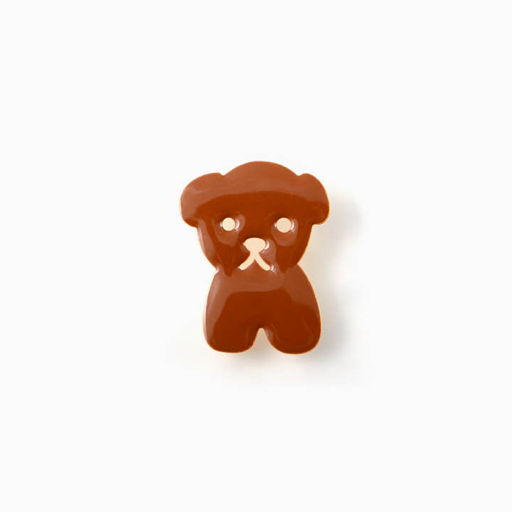SNUFFY puppy enamel pin x Miffy for wholesale by Titlee